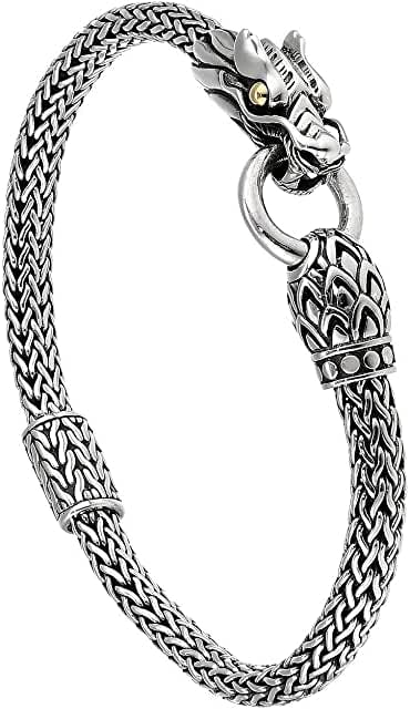 John Hardy Women's Legends Naga Gold & Silver Dragon Station Chain Bracelet's Image